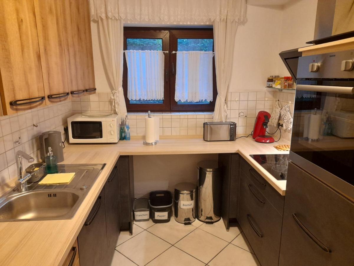 Souterrain Wohnung In Bensheim Buitenkant foto